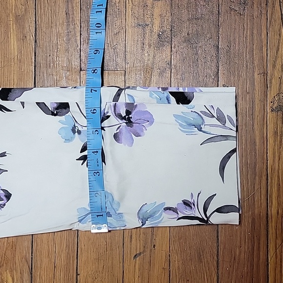 Calvin klein long pants 🌼🪻💐 floral color size 6 99 cotton 2% spandex - Picture 12 of 16